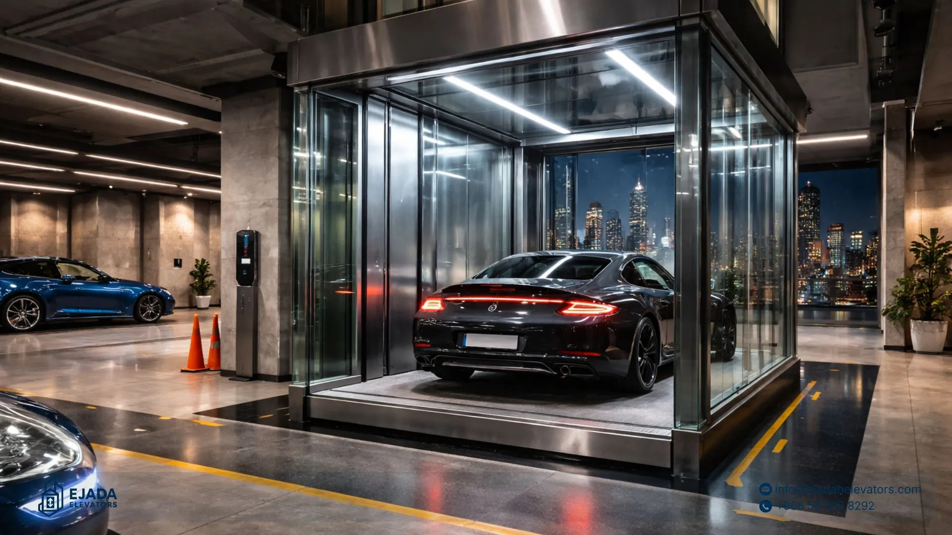 أكثر أنواع مصاعد السيارات في السعودية طلبًا