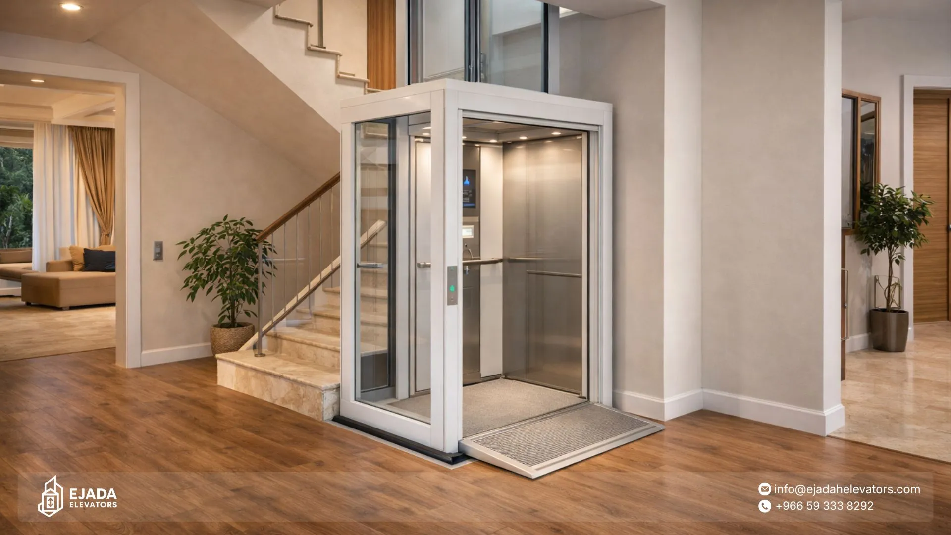 أنواع المصاعد التي تعمل بدون حفر في السعودية