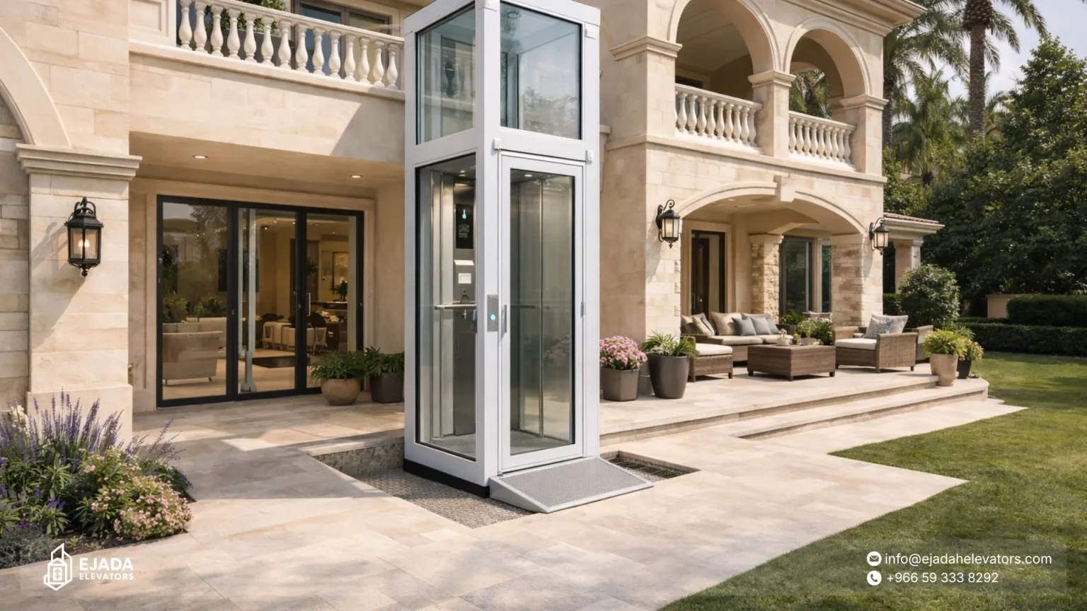 Villa Elevator Without Pre-Construction Setup: Requirements You Should Know villa elevator installation Saudi Arabia