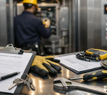 عقد صيانة المصاعد: ماذا يشمل؟ وكيف تختار عقداً يحميك؟